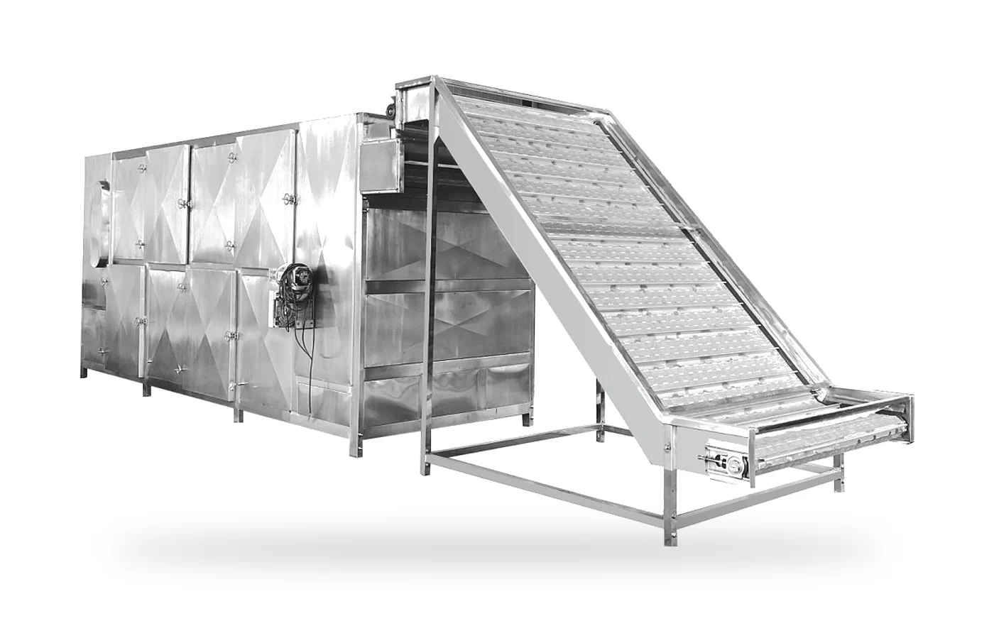 Mesh-belt dryer